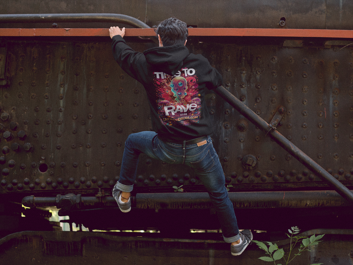 Rave Hoodie | Time to Rave