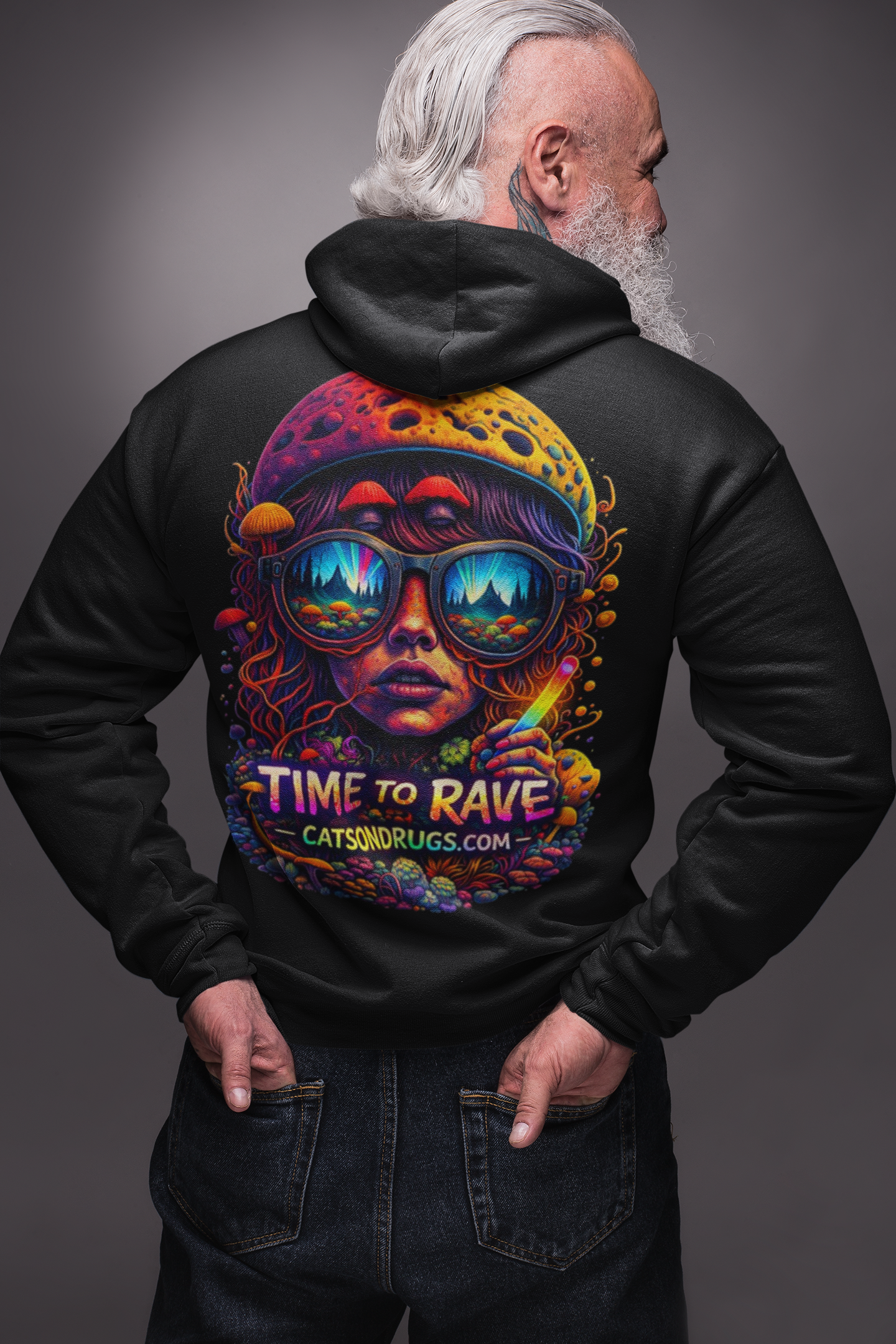 Time to Rave Organism | Rave Hoodie