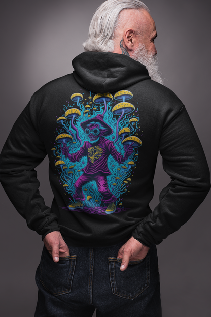 Psychedelic Rave Party - Unisex Hoodie - CatsOnDrugs