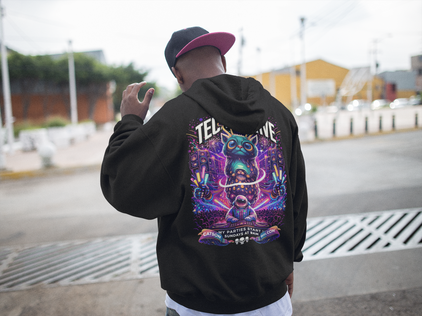 Underground Hoodie | Technorave Organism