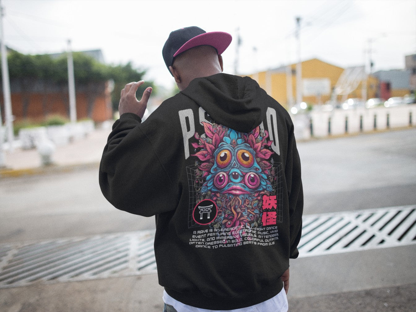 Acid Hoodie | Psycho Organism