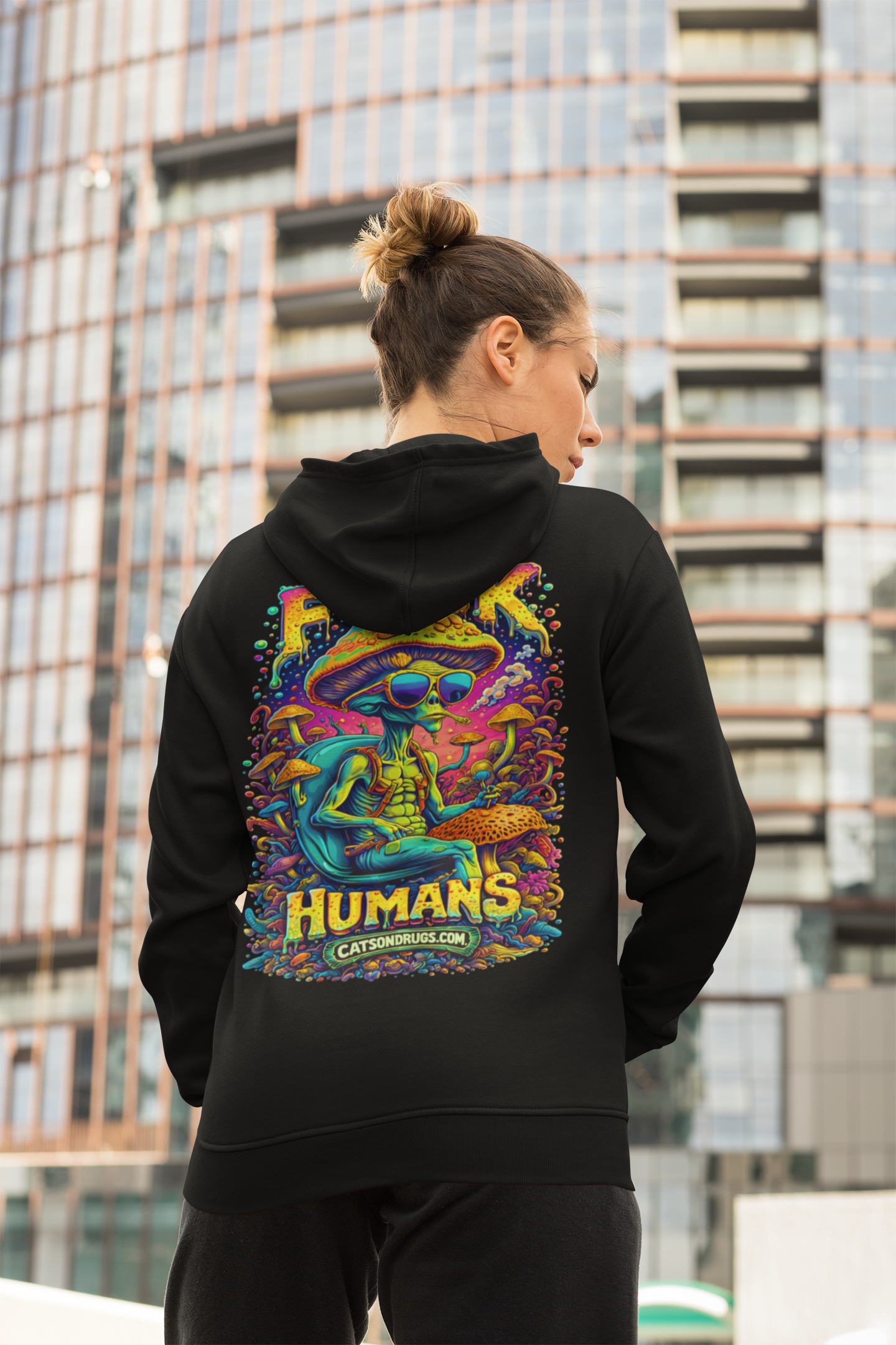 Trippy Hoodie | Psychedelic Alien