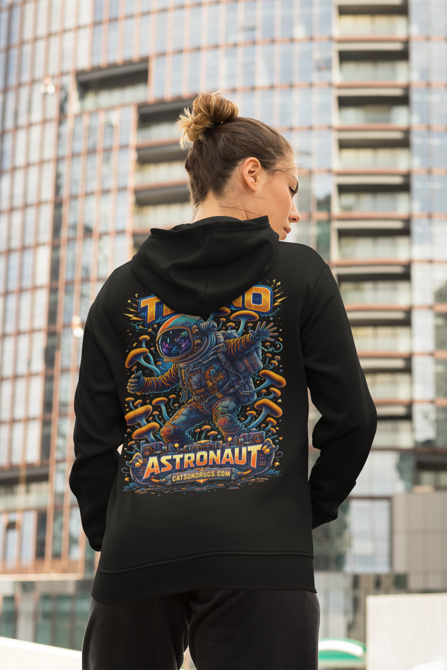 Festival Hoodie | Techno Astronaut