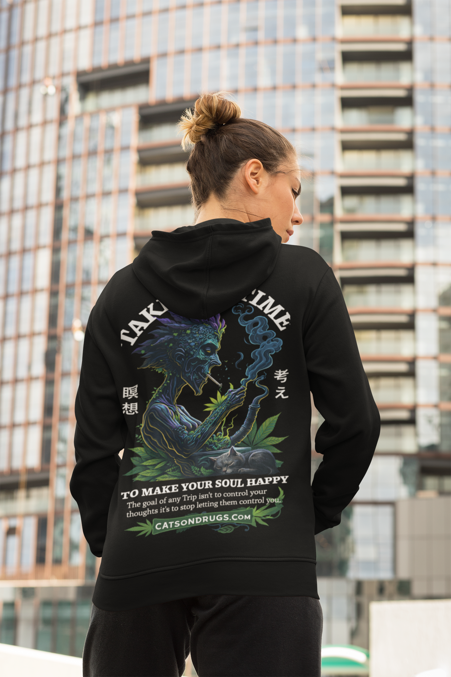 Trippy Hoodie | Happy Soul