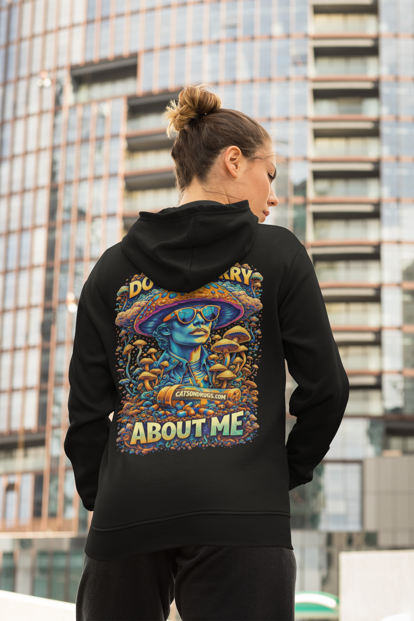 Acid Hoodie | Psychedelic Mushroom DJ