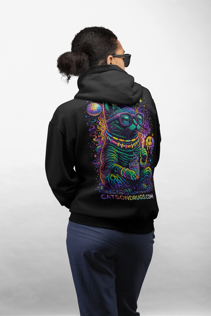 Acid Hoodie | Psychedelic Acid Cat