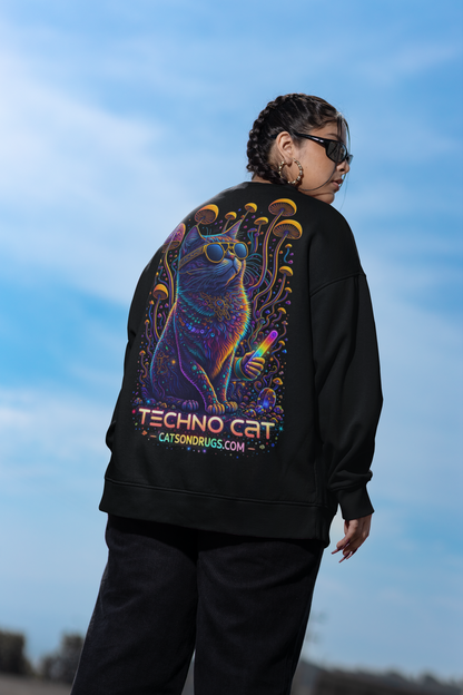 hoodie graphique psychedelique