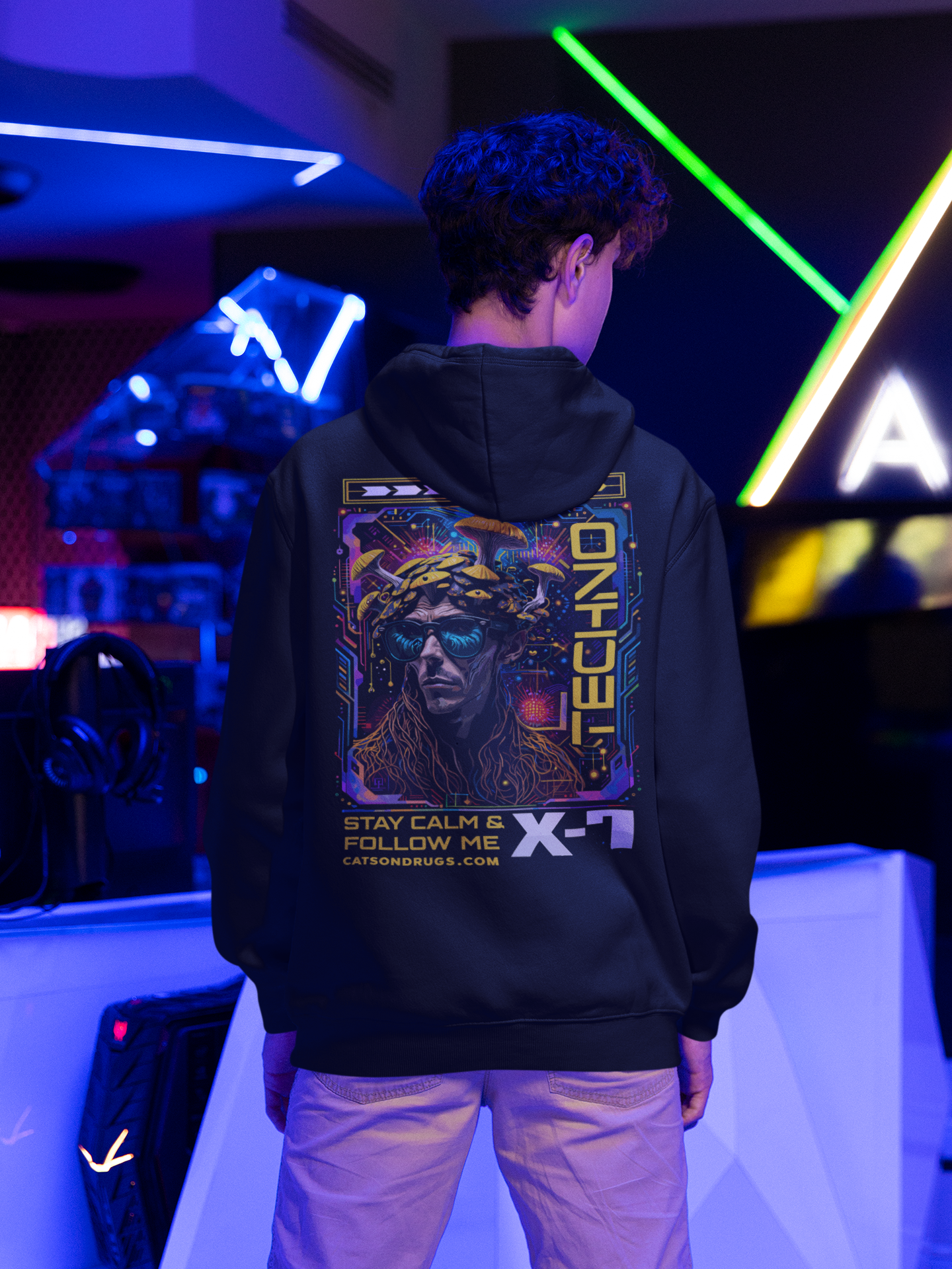 hoodie techno