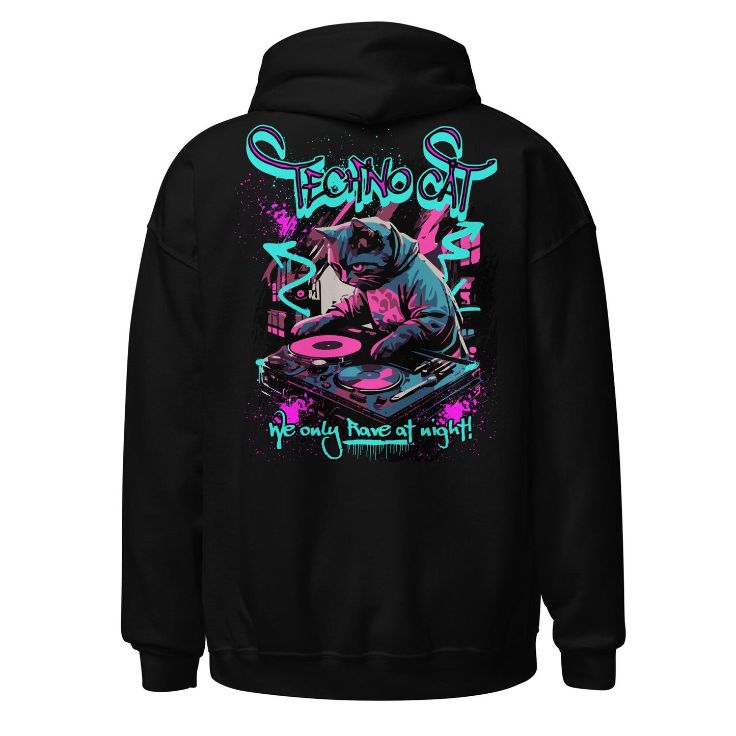 Techno Cat | Festival Hoodie