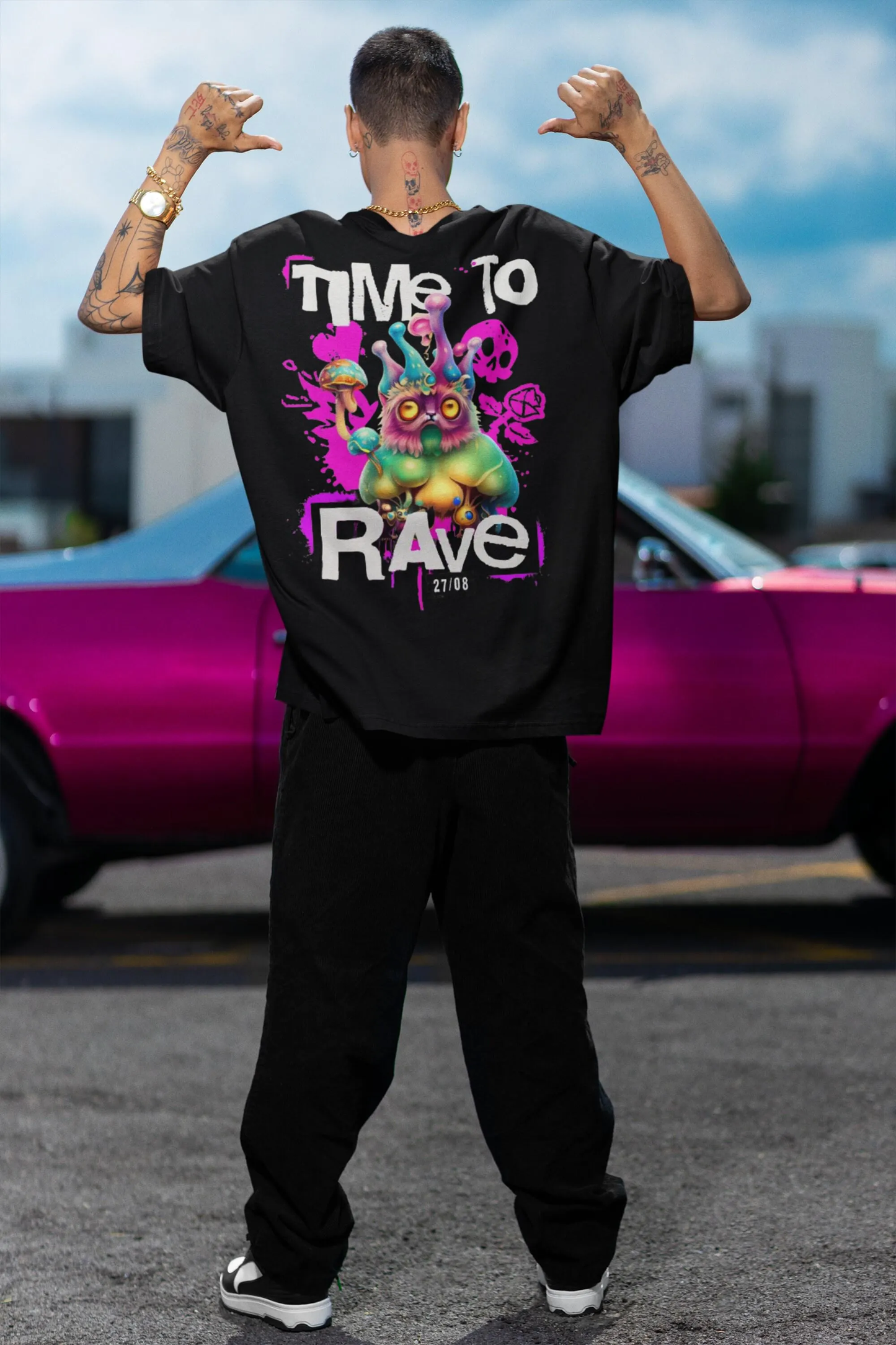 Rave T-Shirt | Time to Rave Organism