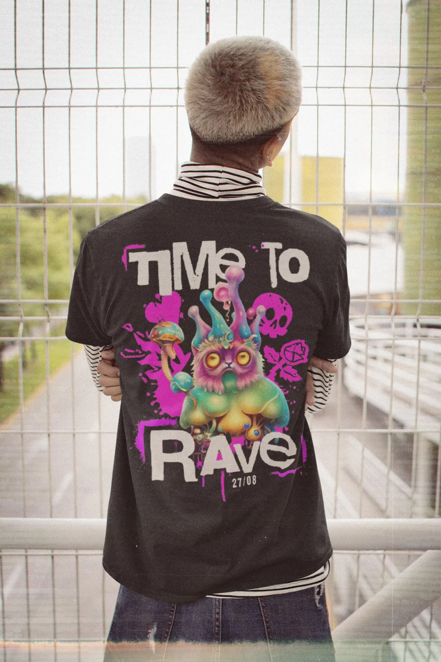 Rave T-Shirt | Time to Rave Organism