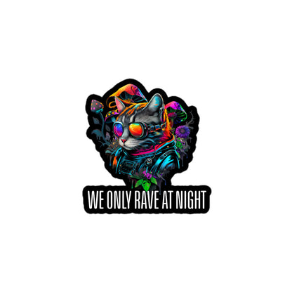 Rave Cat Stickers