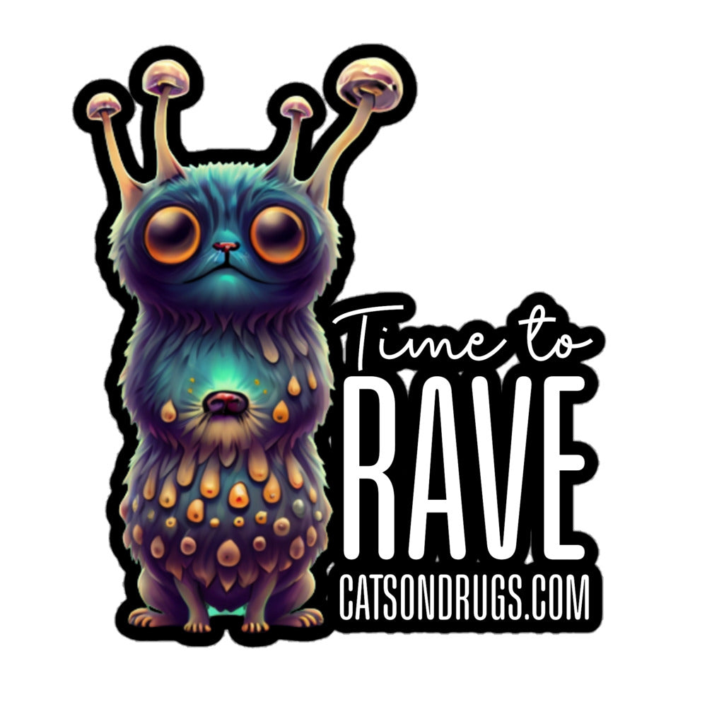 Psychedelic Rave Sticker