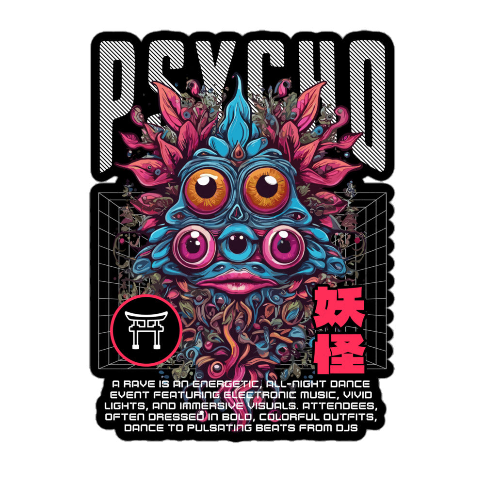 Psycho sticker