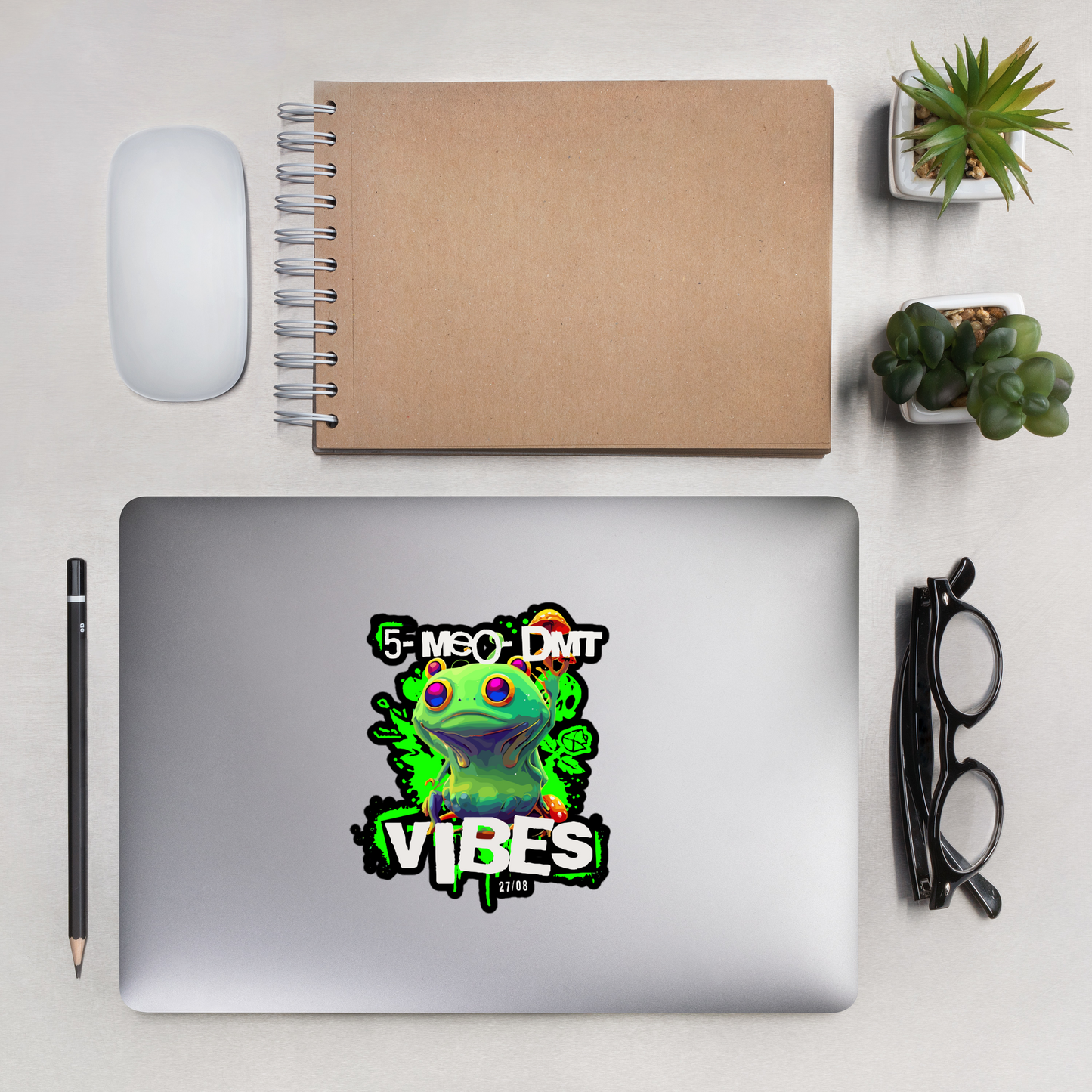 Bufo Alvarius Sticker | 5 Meo DMT Vibes