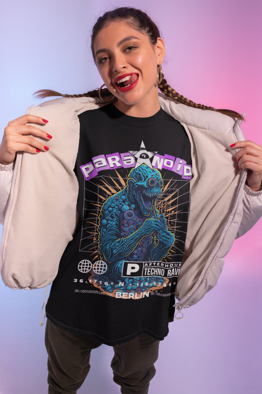 Paranoid Organism | Psychedelic T-Shirt | Ecstasy Edition