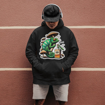 Psychedelic Chameleon | Sudadera Trippy