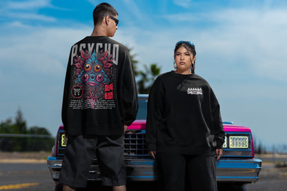 Psycho Cat | Techno Sweatshirt