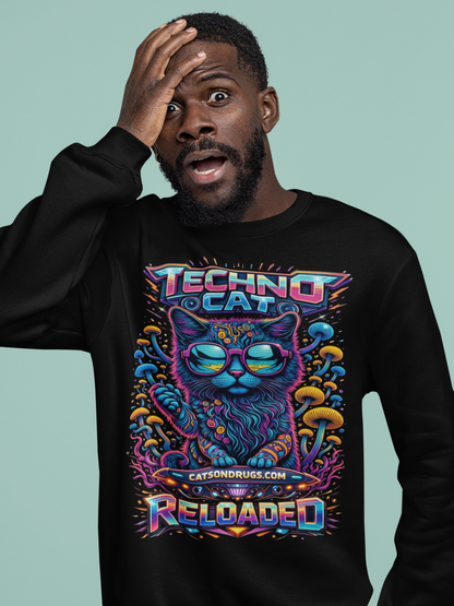 Sudadera Techno | Techno Cat Reloaded