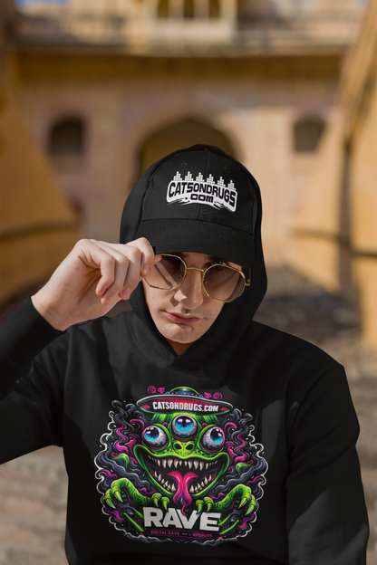 Club Night Frog | Rave Hoodie