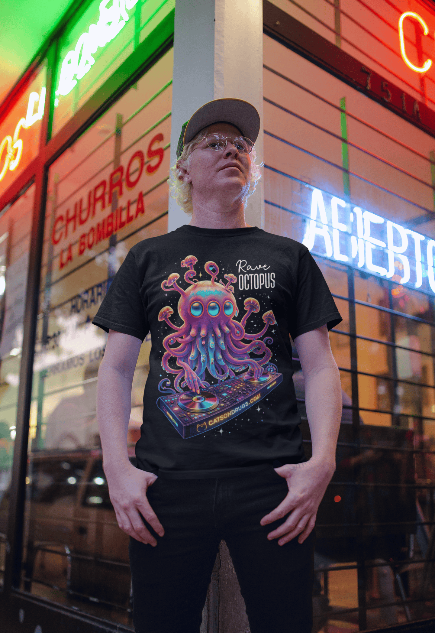 EDM T-Shirt | Rave Octopus