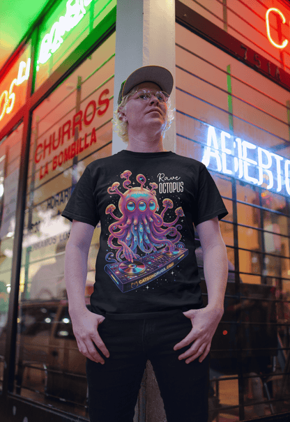 EDM T-Shirt | Rave Octopus