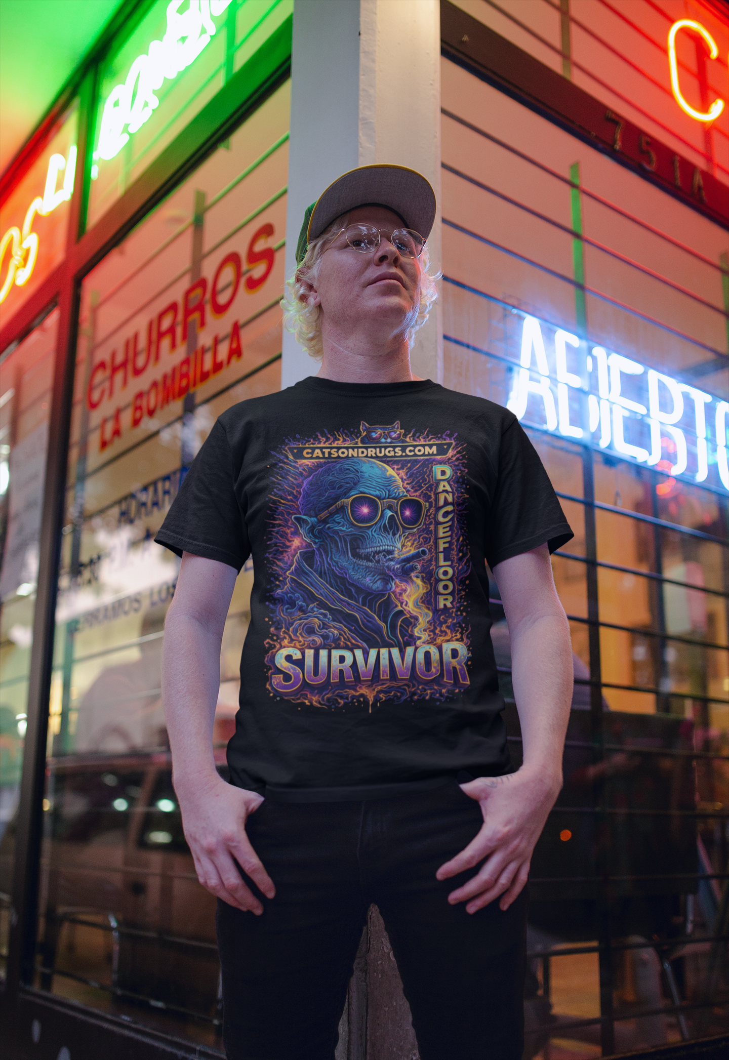 Dancefloor Survivor | Psychedelic T-Shirt | Ecstasy Edition
