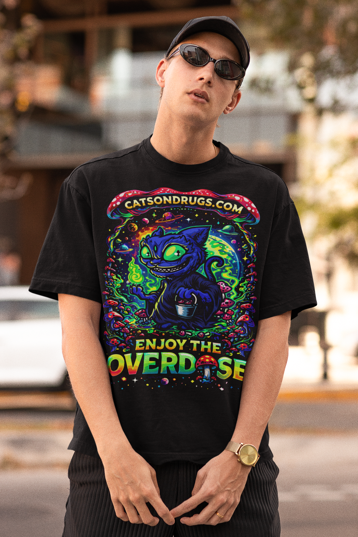 Psychedelic T-Shirt | Enjoy the Overdose