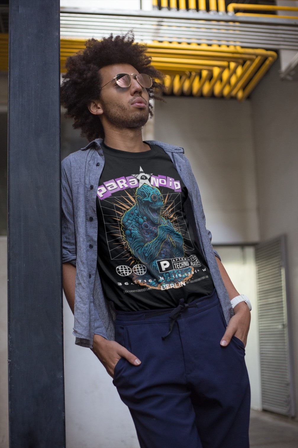 Paranoid Organism | Psychedelic T-Shirt | Ecstasy Edition