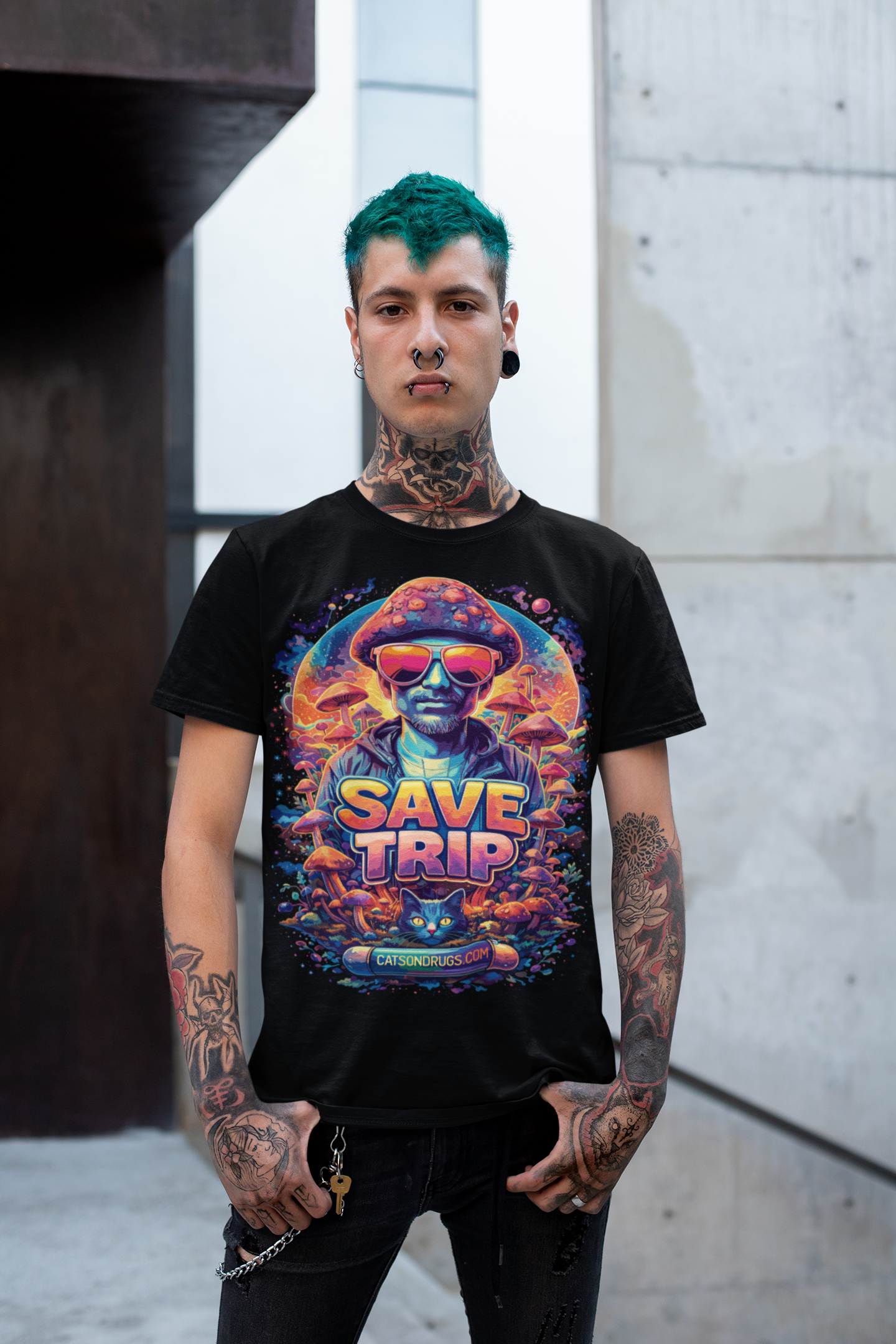 Psychedelic T-Shirt | Save Trip | Ecstasy Edition