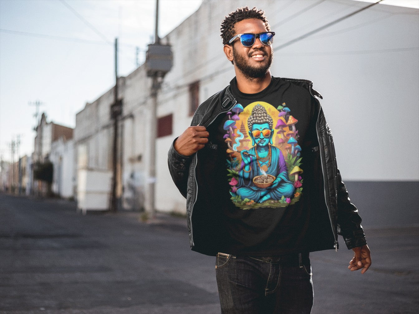 Psychedelic T-Shirt | Buddha Wear | Ecstasy Edition