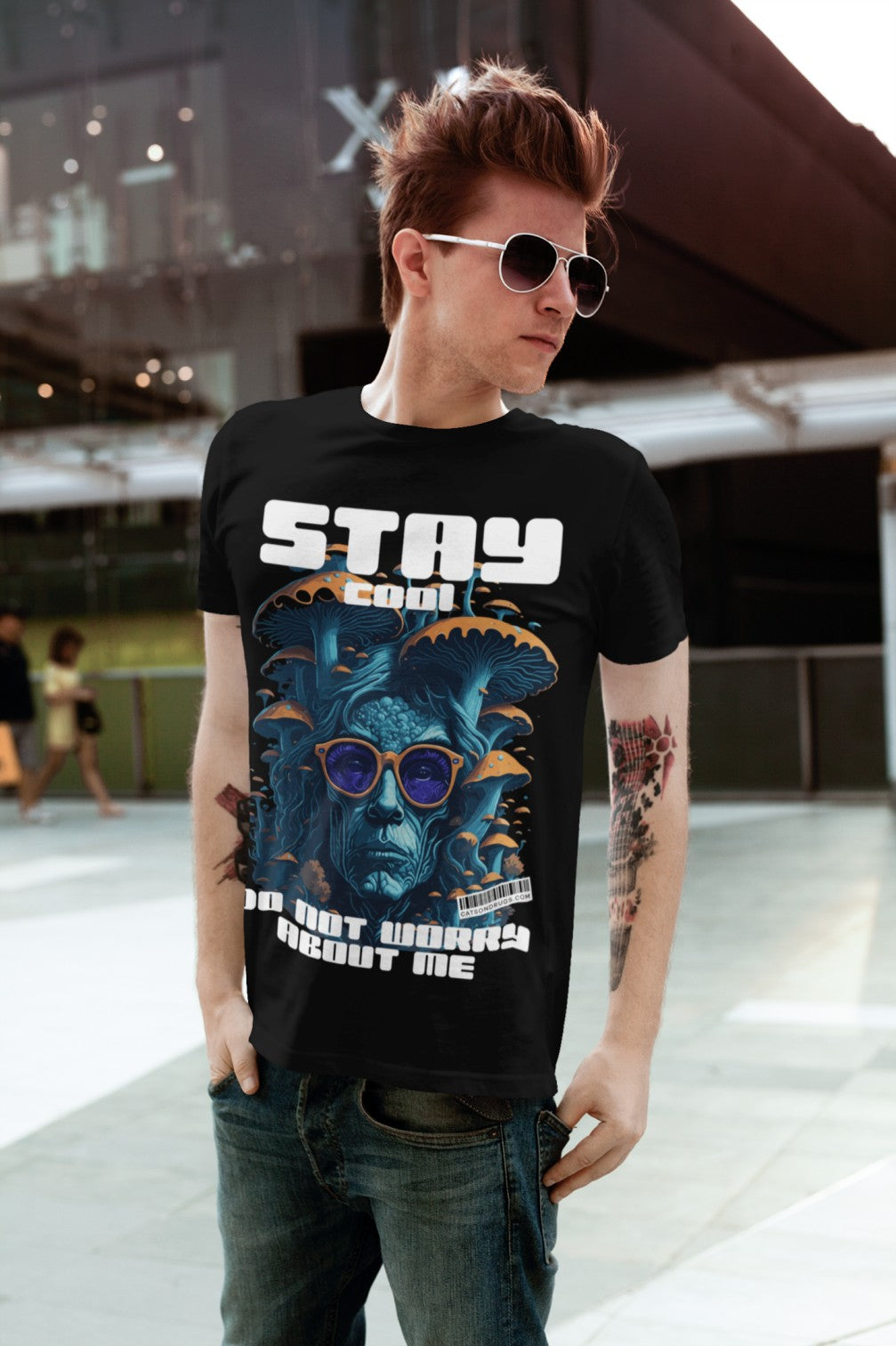 Stay Cool Organism | Psychedelic T-Shirt