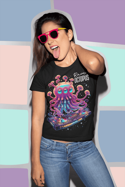 EDM T-Shirt | Rave Octopus