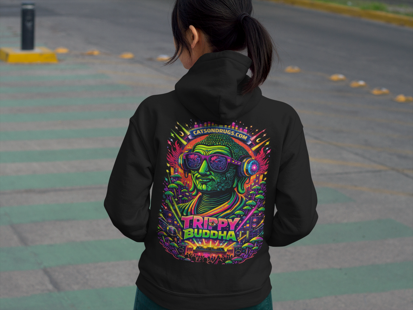 Psychedelic Hoodie | Trippy Buddha
