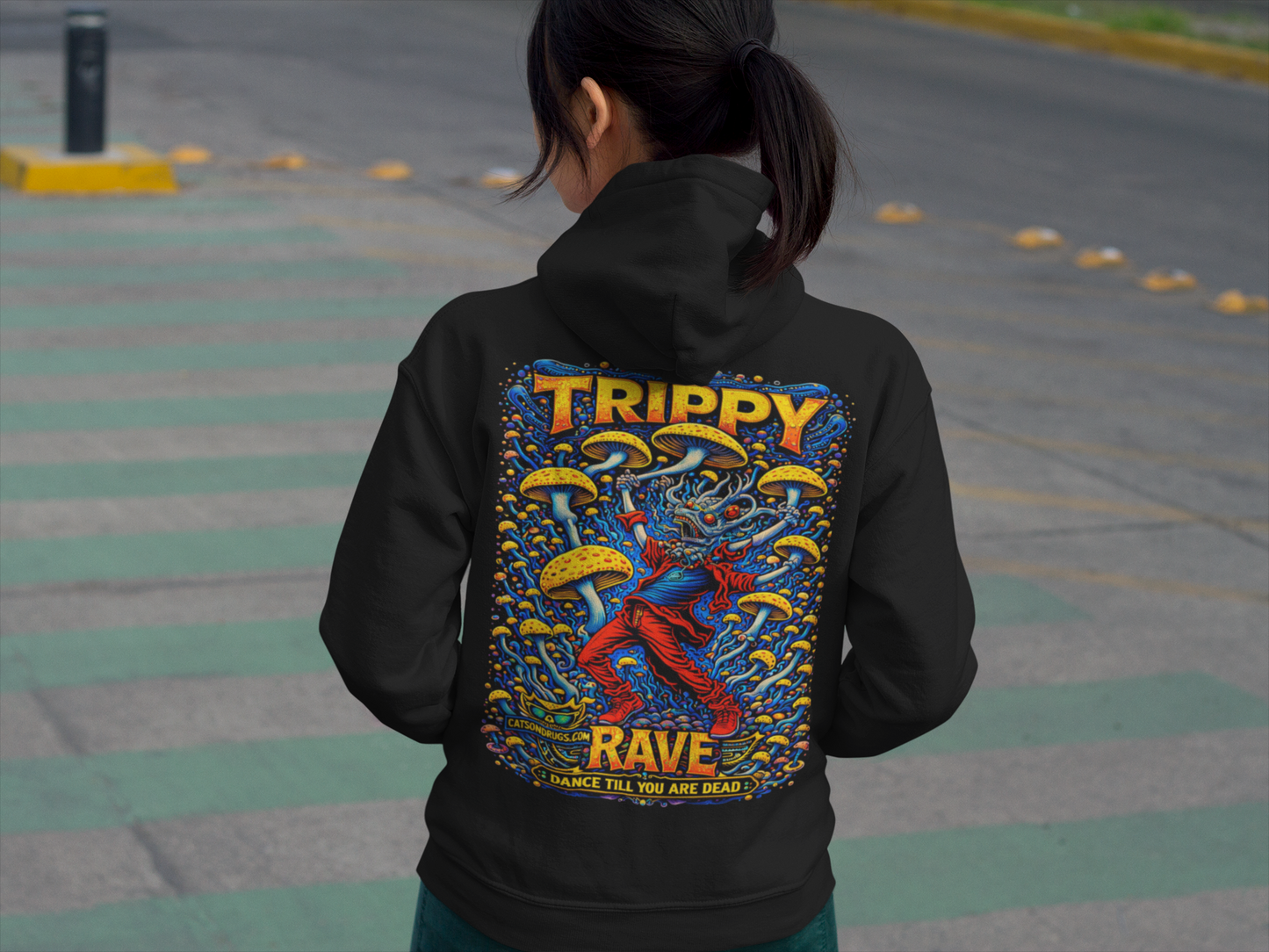 Trance Hoodie | Dance till you're dead