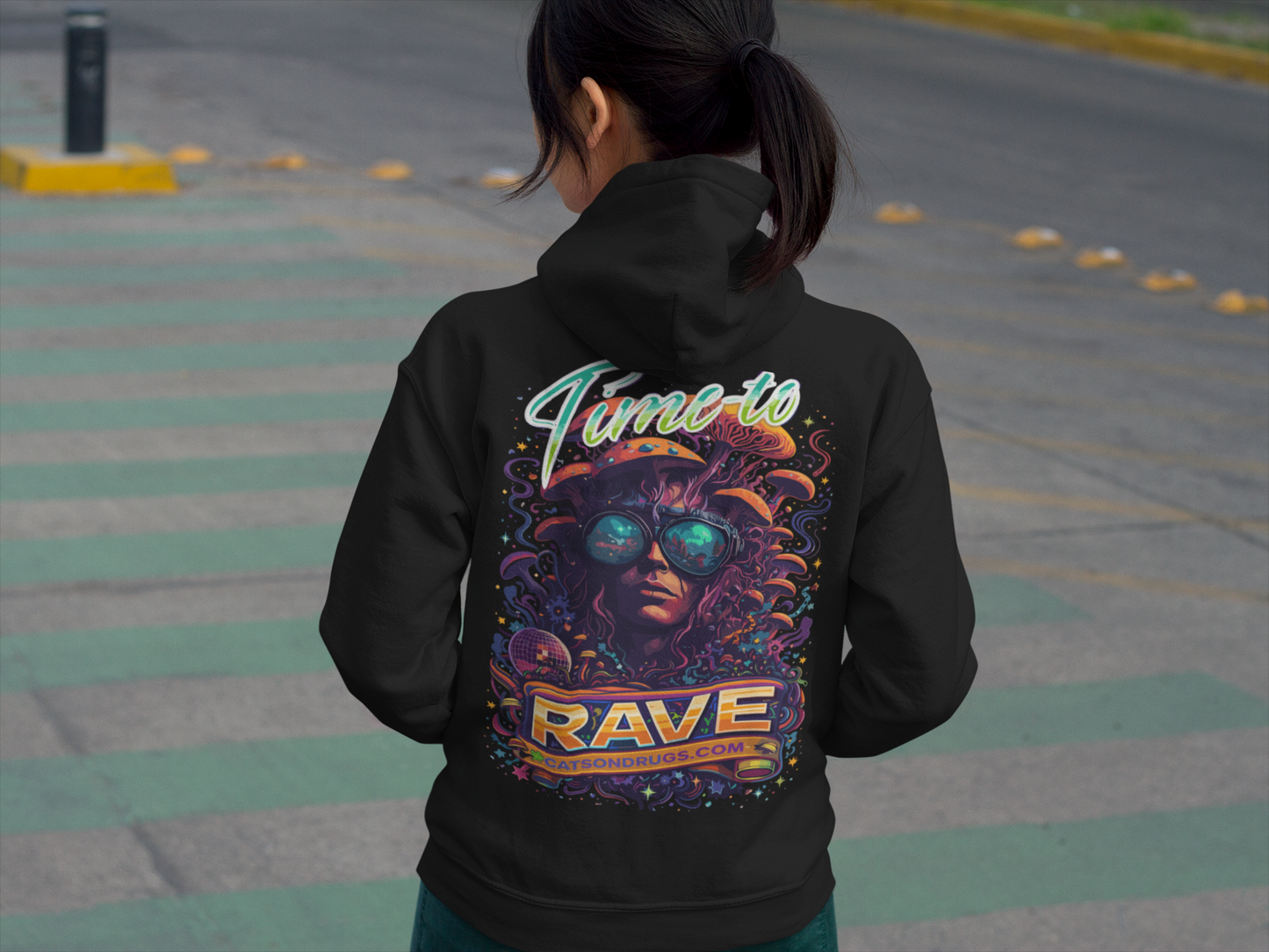 Underground Hoodie | Time to Rave