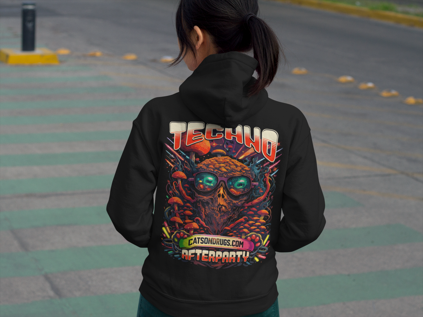 Rave Hoodie | Techno Afterparty Organism