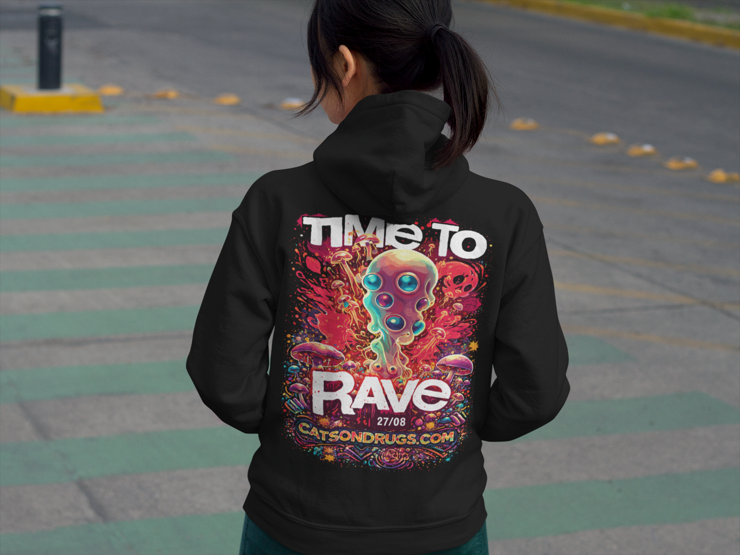 Rave Hoodie | Time to Rave