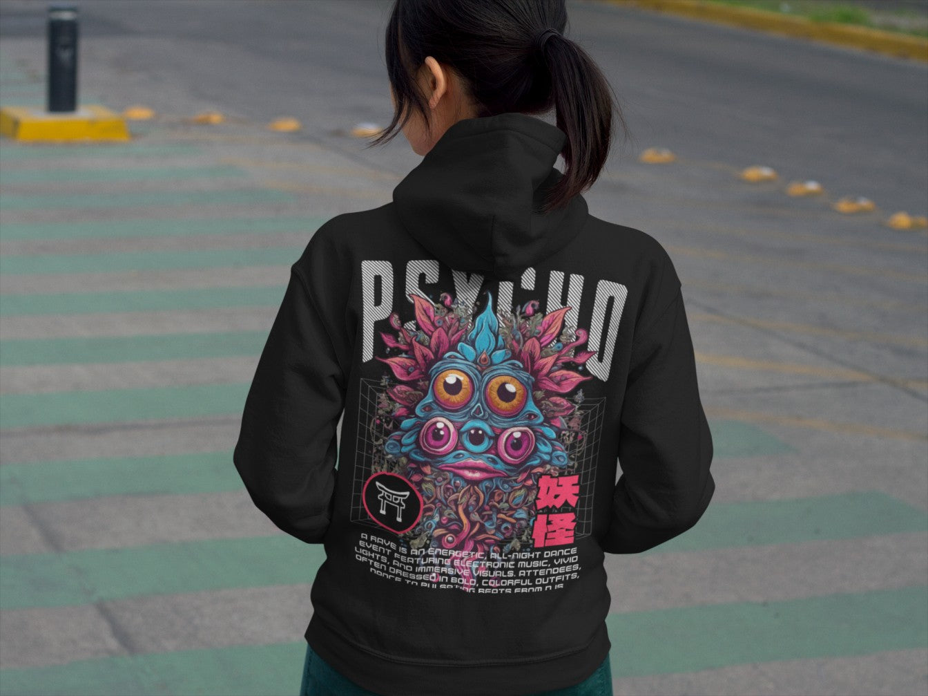 Acid Hoodie | Psycho Organism