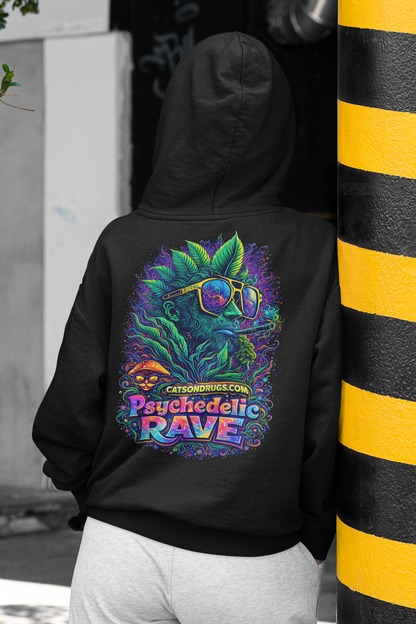 Trippy Hoodie | Psychedelic Rave Organism