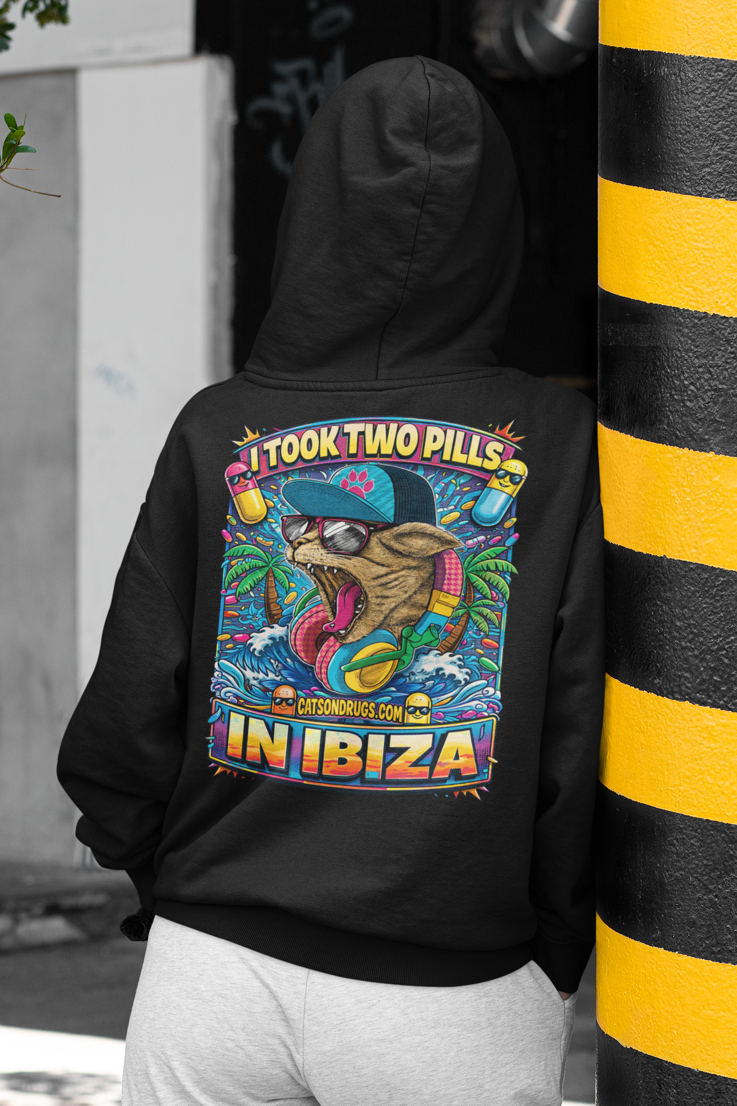 Two Pills in Ibiza | Festival Hoodie