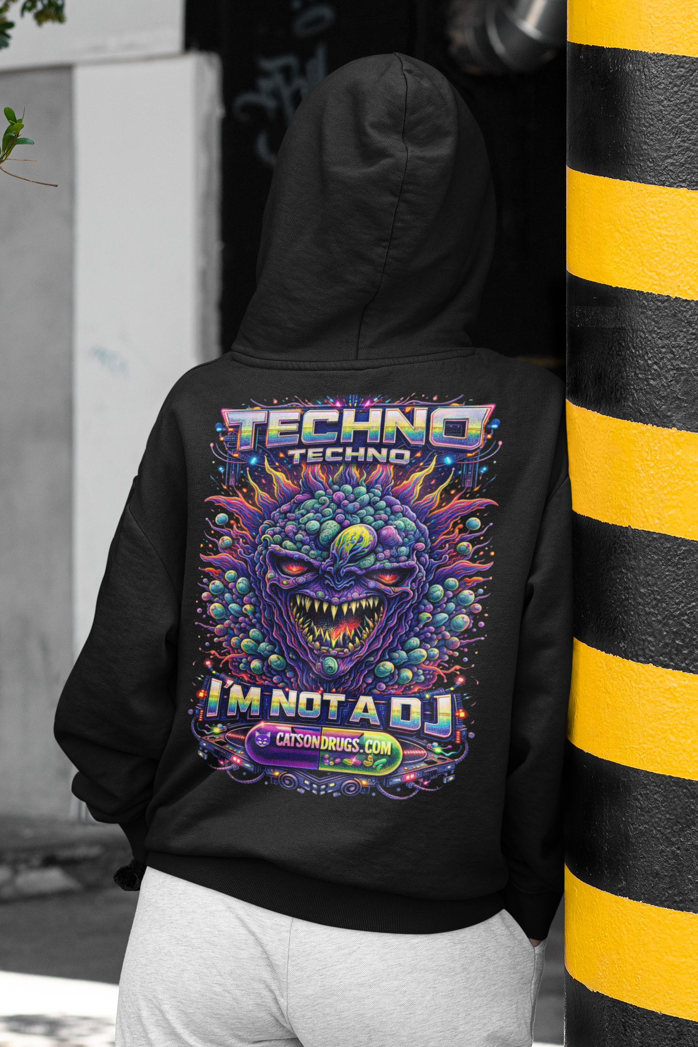 Underground Hoodie | I'm not a DJ Organism