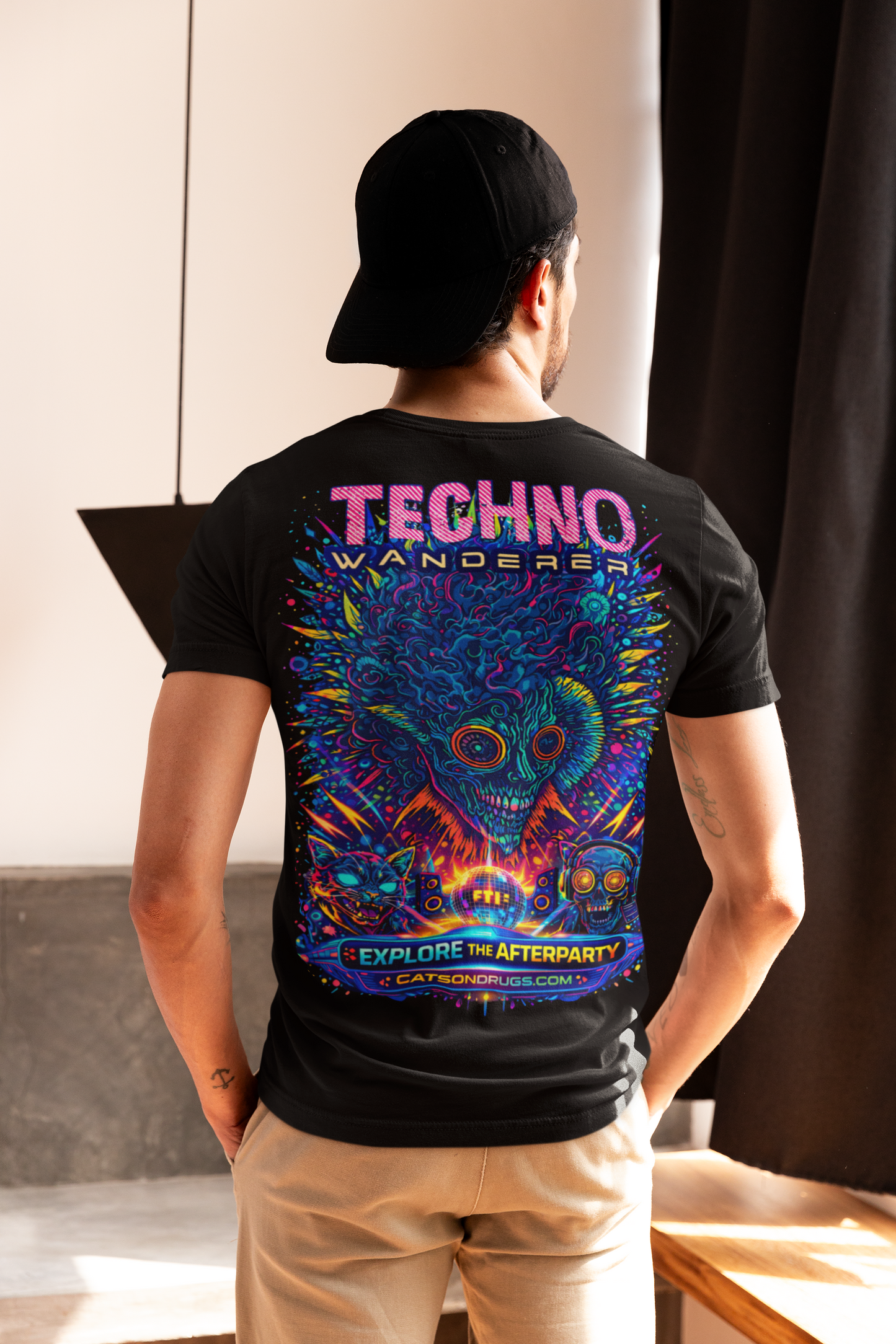 Techno T-Shirt | Techno Wanderer