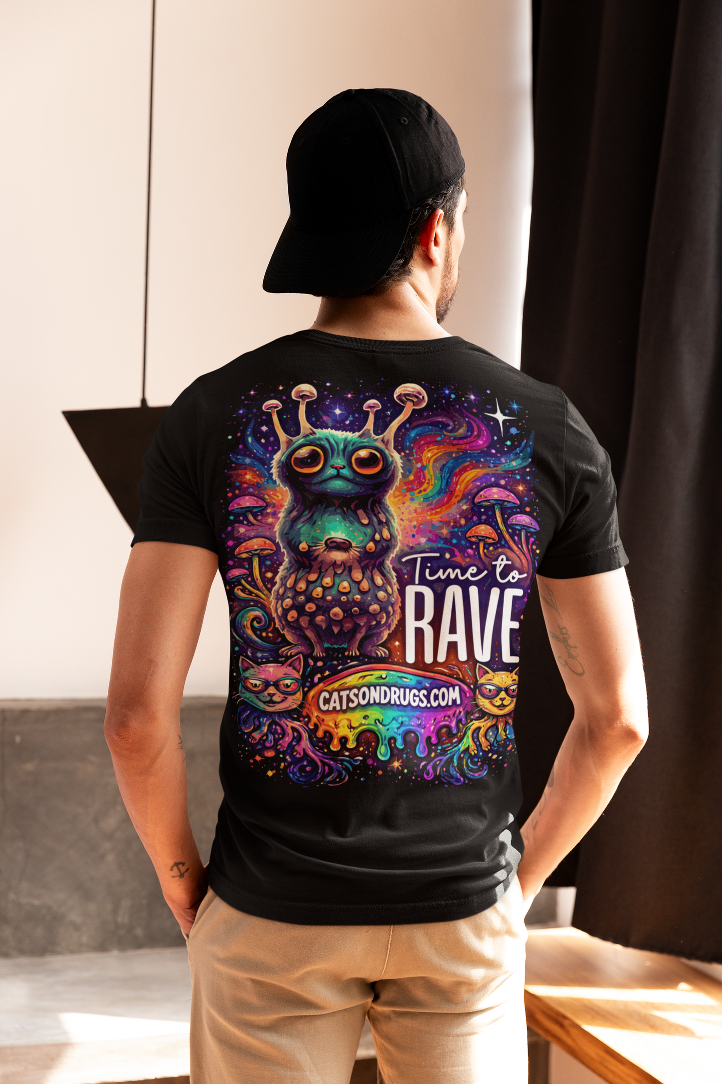 EDM T-Shirt | Time to Rave Organism