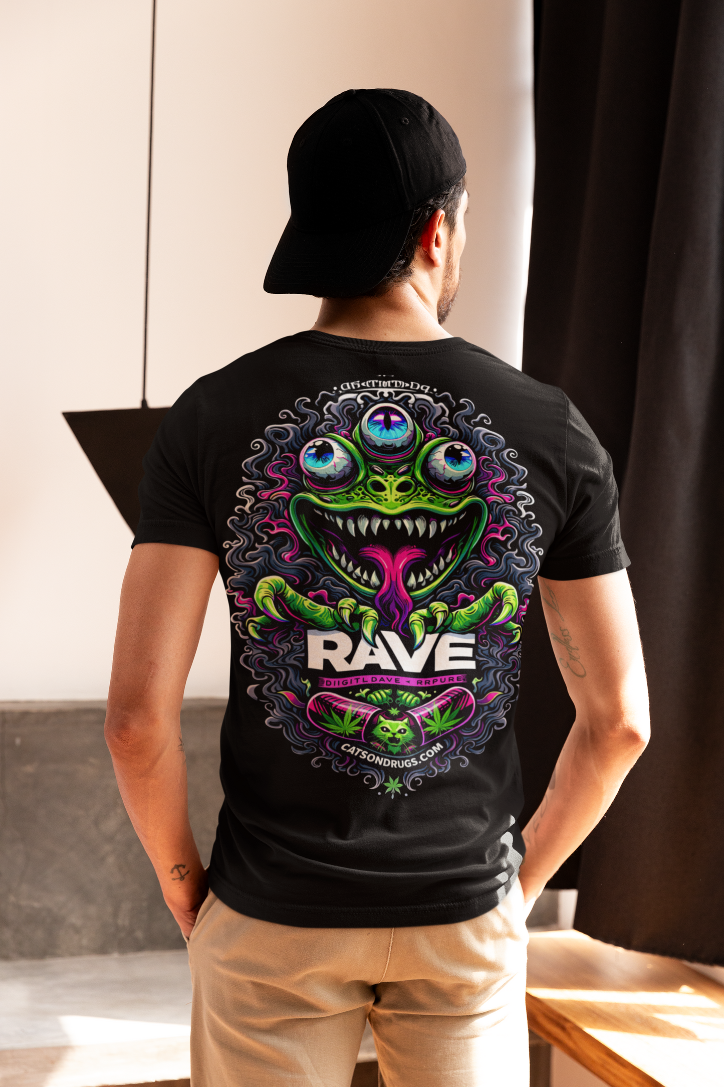 Club Night Frog | Rave T-Shirt