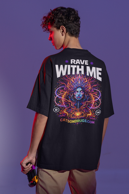 neon rave t shirt
