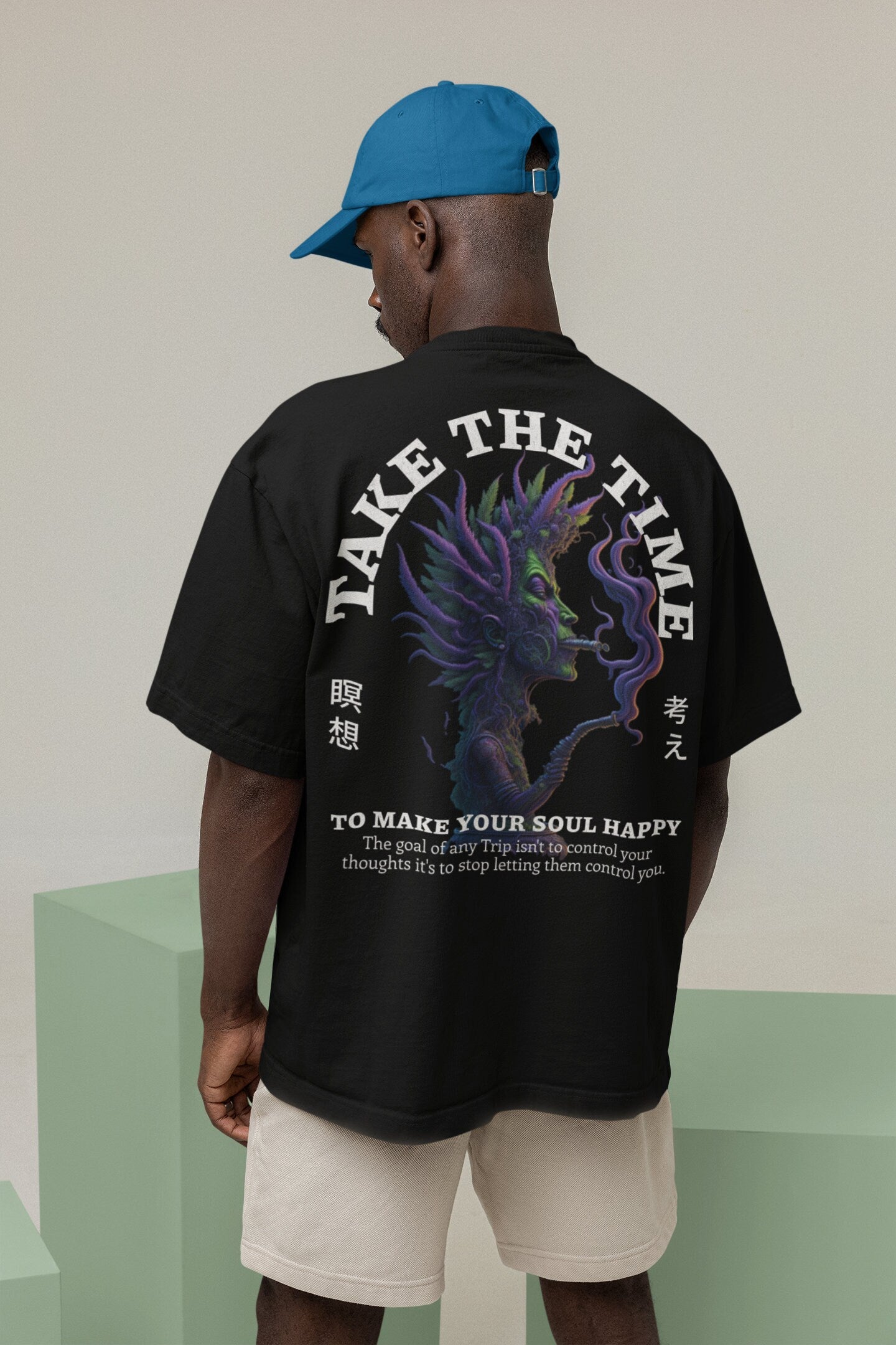 niche underground tee trippy visuals