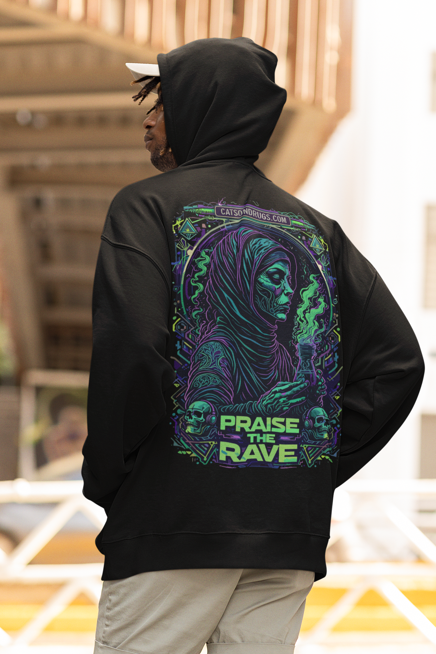 outfit trance hombre