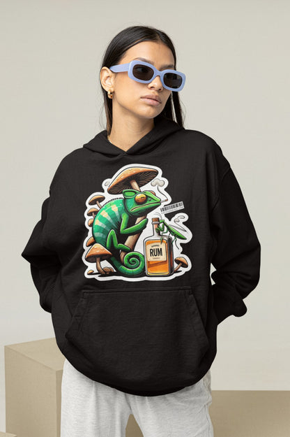 Psychedelic Chameleon | Sudadera Trippy