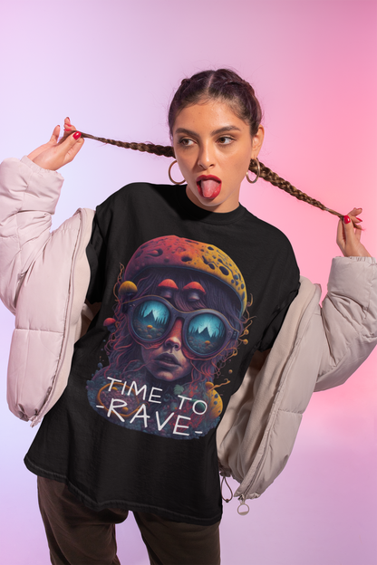 Time to Rave Organism -  Unisex T-Shirt, Ecstasy Edition